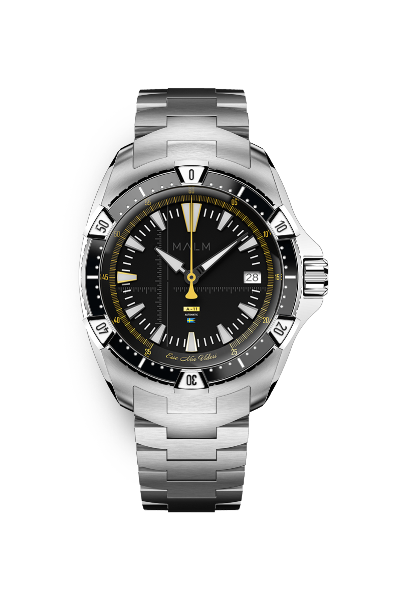 MALM Watches A-11 Silver 44 Automatic Ltd.