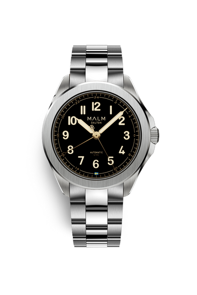 pilot watch dalton black automatic UTC 38