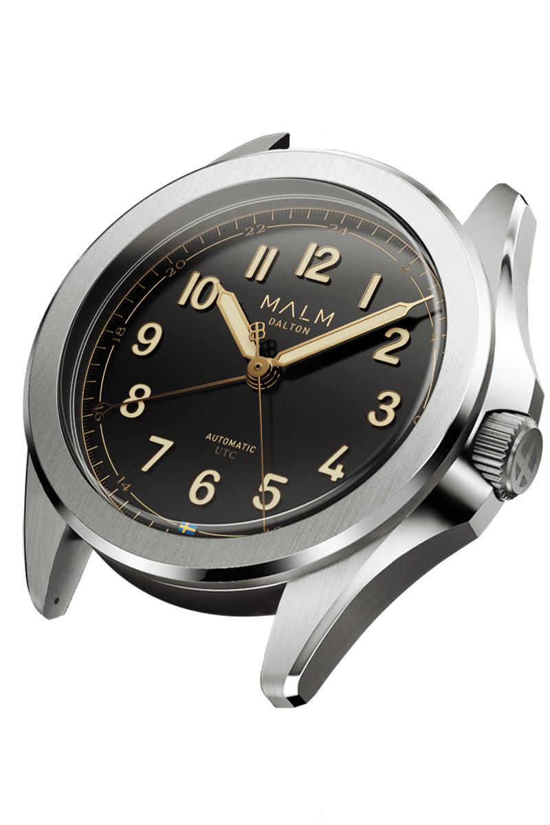 Pre-Order: Dalton Black UTC Automatic 38