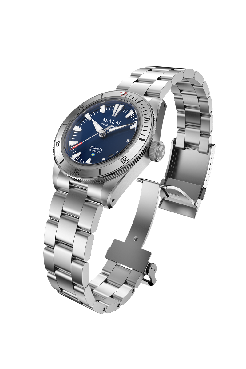 Pre-Order: Frogdiver II Blue 39 Swiss Automatic