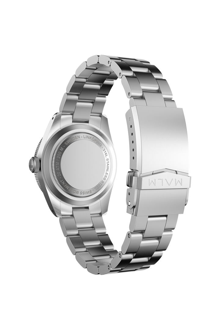 FROGDIVER II BLACK 39 SWISS AUTOMATIC | MALM Watches – MALM watches