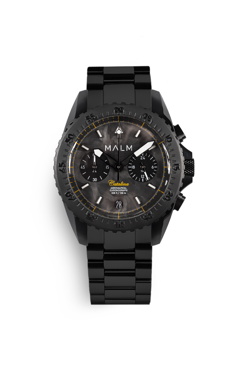 Catalina DLC Carbon Aeronautical Chronograph 41